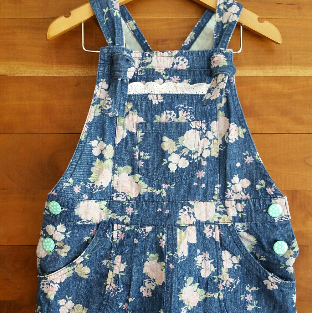 Matilda Jane denim romper size 6